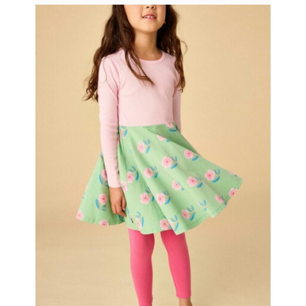 Tea Collection Cherry Blossom Twirl Dress Size 12